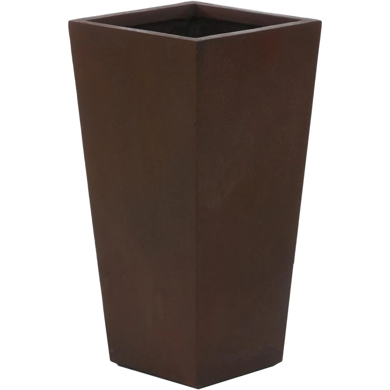 

Stone Plant Pots, Large Planters for Indoor Outdoor Plants, 24" Tall Planter for Front Porch, Flower Pots, Planting Pot