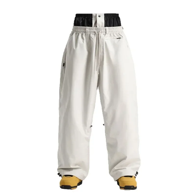 

New Winter Ski Pants Women Warm Breathable Casual Snow Pants Men Loose Windproof Waterproof Winter Outdoor Sports Skiing Pants