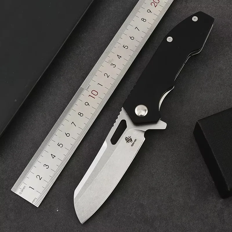 

Складной нож Alpha Outdoor с рукояткой G10 и лезвием из стали 14C28N - инструмент для кемпинга, охоты, рыбалки, EDC, нож для выживания, карманный нож