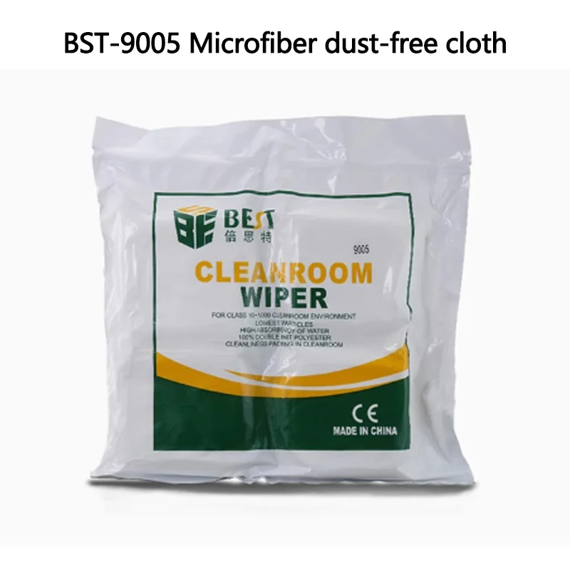 400pcs BST-9005 Microfiber dust-free cloth (4 