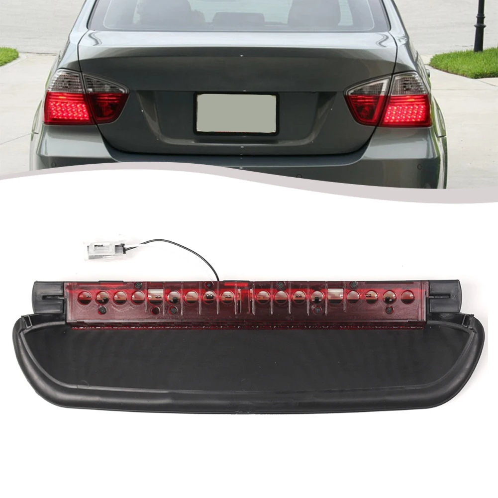 High Level Brake Light for e90 E92 Tail Light ABS Material Black Red Color Non-Deformable 33.8*9.5*2.5CM Automotive Lighting