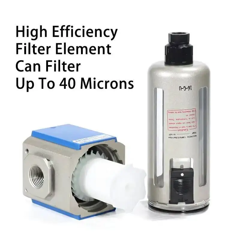200/300/400/600 Pneumatic Filter Oil-Water Separator Clean Air Conponent