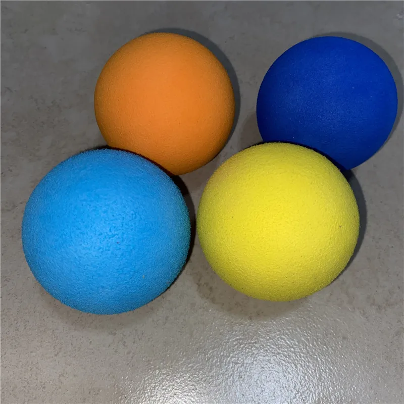 Bola spons busa EVA 60mm Diameter 2 buah, untuk latihan Golf/tenis