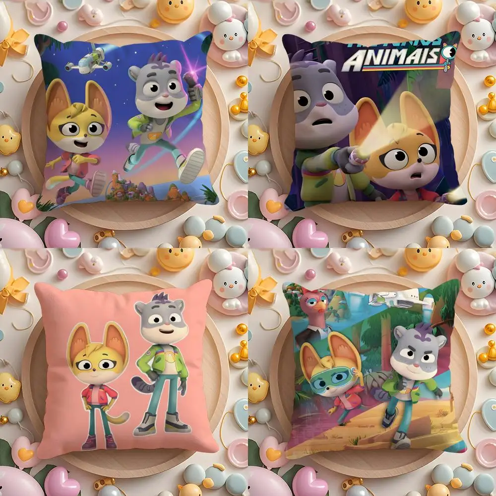 Anime The C-Creature Cases Cushion Cover Home & Car Multi-Scene Pillow Cover - Reversible, Soft & Durable for Daily Use