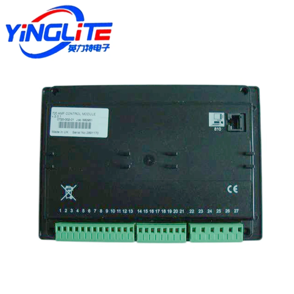 Imagem -02 - Alterador do Controlador do Gerador Maxgeek Auto Start Control Module Pe66 Dse720 Dse710