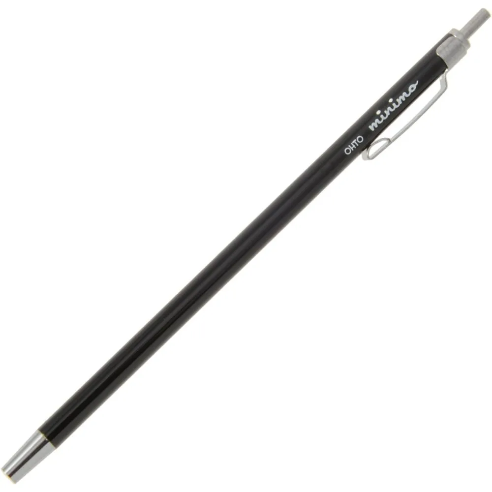 

Japan OHTO Minimo NBP-505MN-BK Mini Metal Ballpoint Pen 0.7mm Auto Retractable Oil-based Black Pen Writing Office Travel Gift