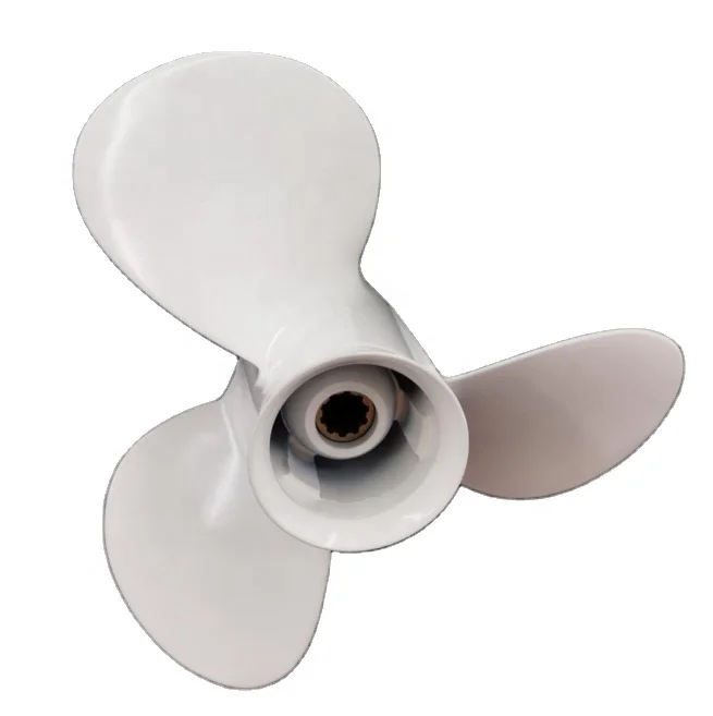 

20-30HP 9 7/8X11 1/4 -F ALUMINUM Boat Propeller Marine OUTBOARD PROPELLER MATCHED for YAMAHA Engine 664-45947-01-EL