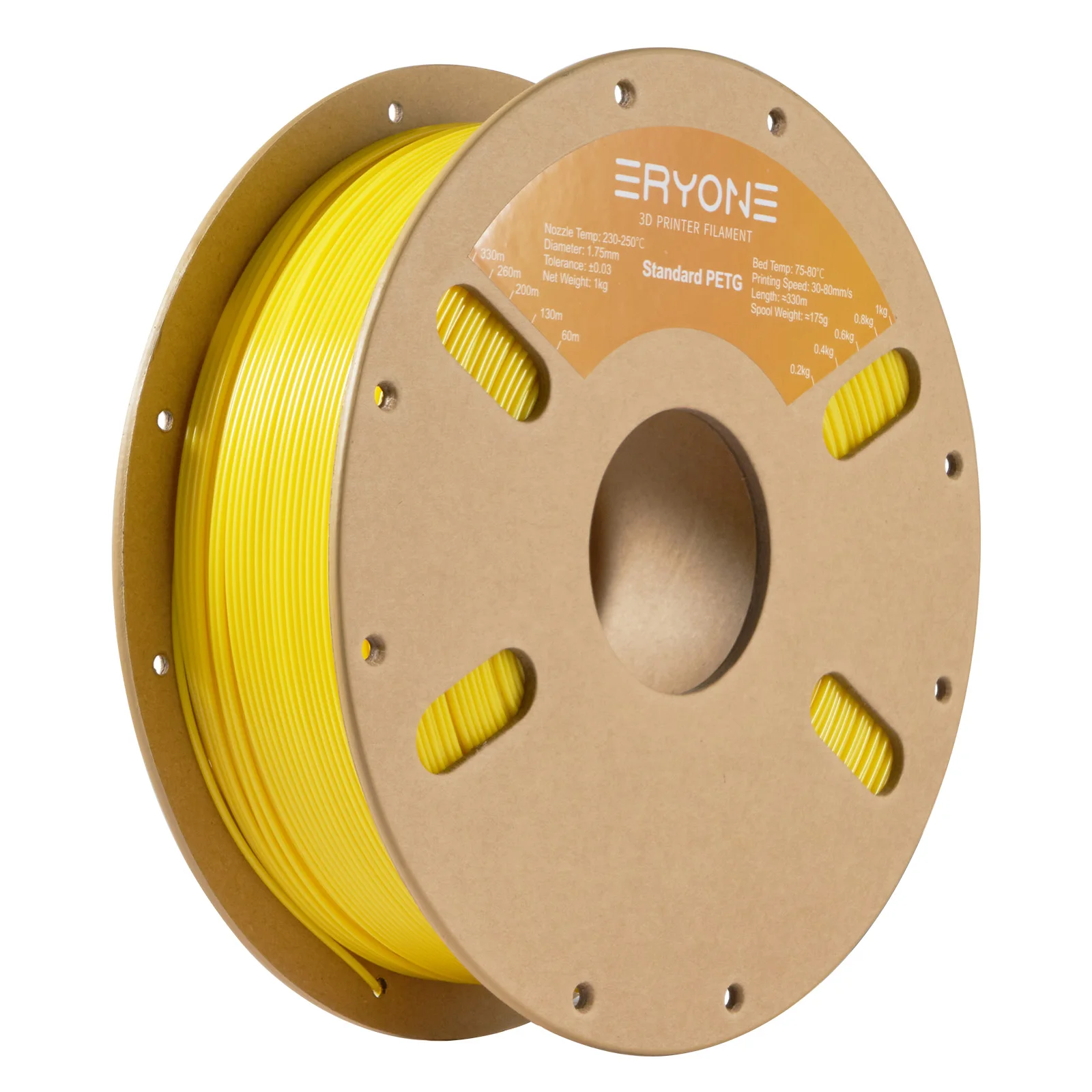 ERYONE 10KG Standard PETG Filament 1,75mm für 3D-Druck, Mehrfarbig Erhältlich, PETG-Filament, 3D-Filament Großhandel, 1KG/Spule – Detail 27