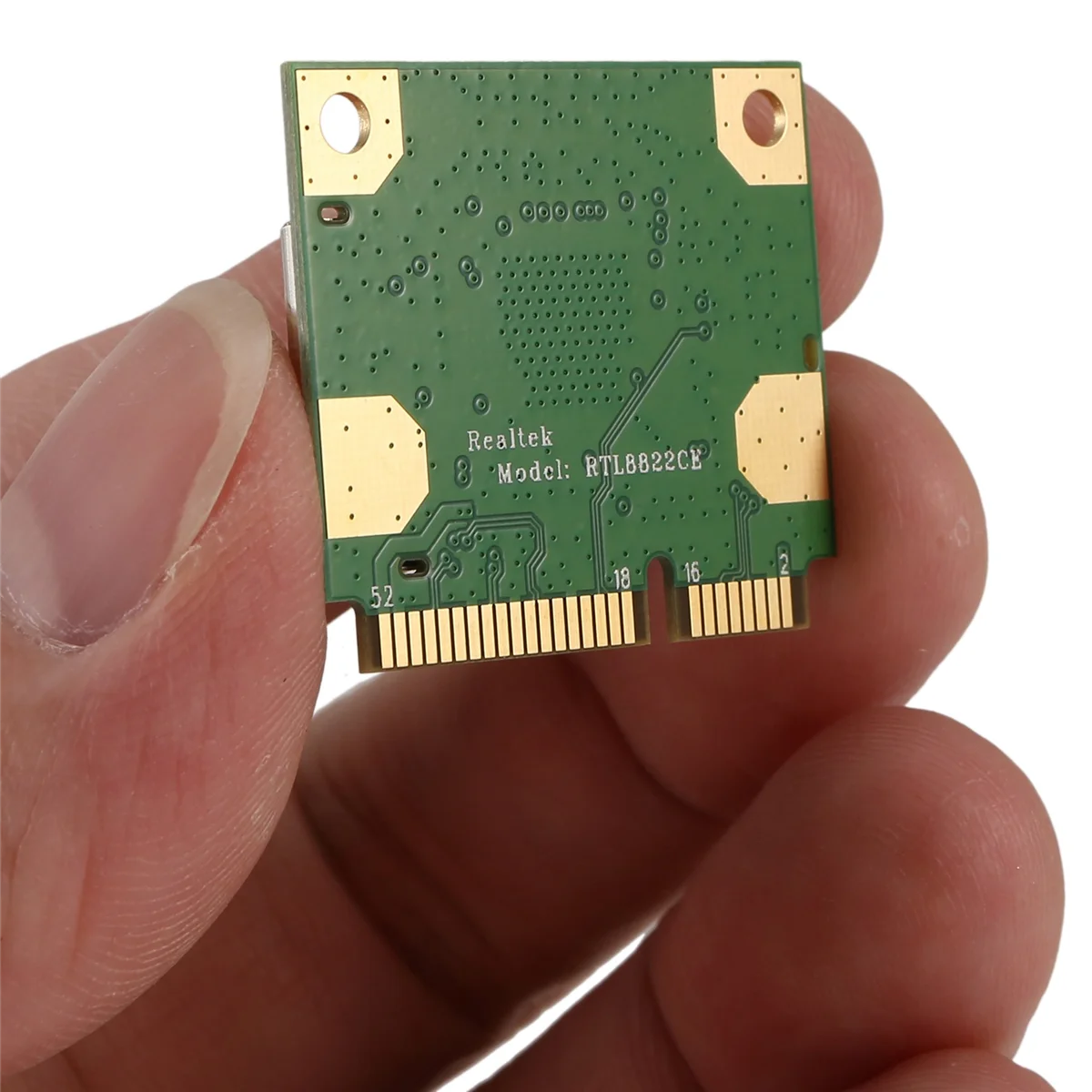 A25U RTL8822CE 1200Mbps 2.4G/5Ghz 802.11AC واي فاي بطاقة شبكة صغيرة PCIe بلوتوث 5.0 دعم الكمبيوتر المحمول/الكمبيوتر ويندوز 10/11