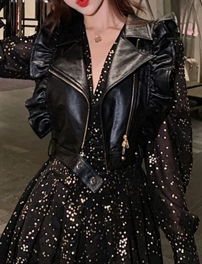 

Vests Waistcoats Thin Womens Black Fall Checked Flannel Buttoned Lapels Notched Workplace Corporate Middle-Aged Straight Vintage