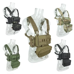 MK3 Chest Rig Multi-Purpose Light Weight Men's Tactical Vest Hunting Patrol CS Wargame Combat Vest Jacket With Molle Pouch Bags