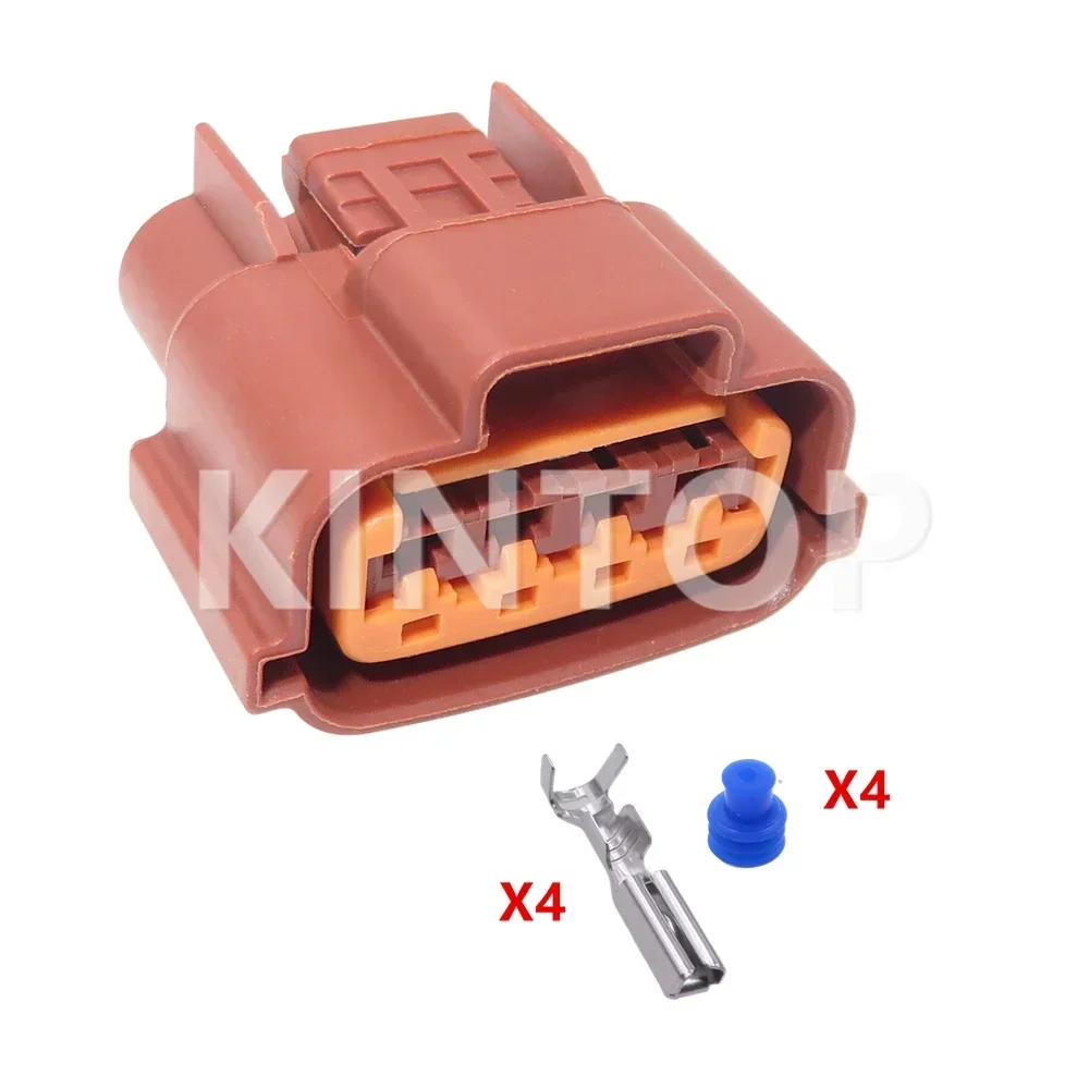 1 Set 4 Pins 6098-0309 6189-7713 AC Assembly  Automobile Waterproof Connector with Wires Auto Cam Angle Sensor Socket