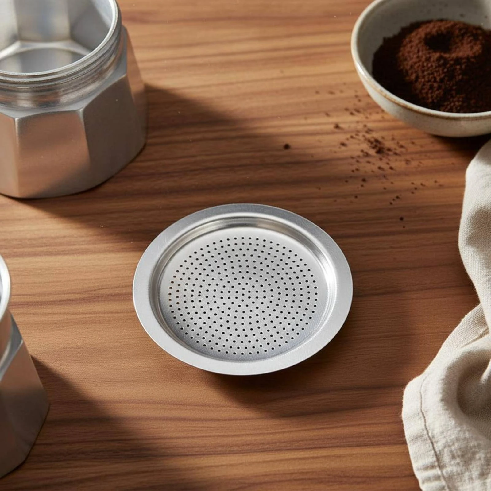 Stovetop Coffee Pot Strainer Screen Replacement Part Kitchenware Accessory