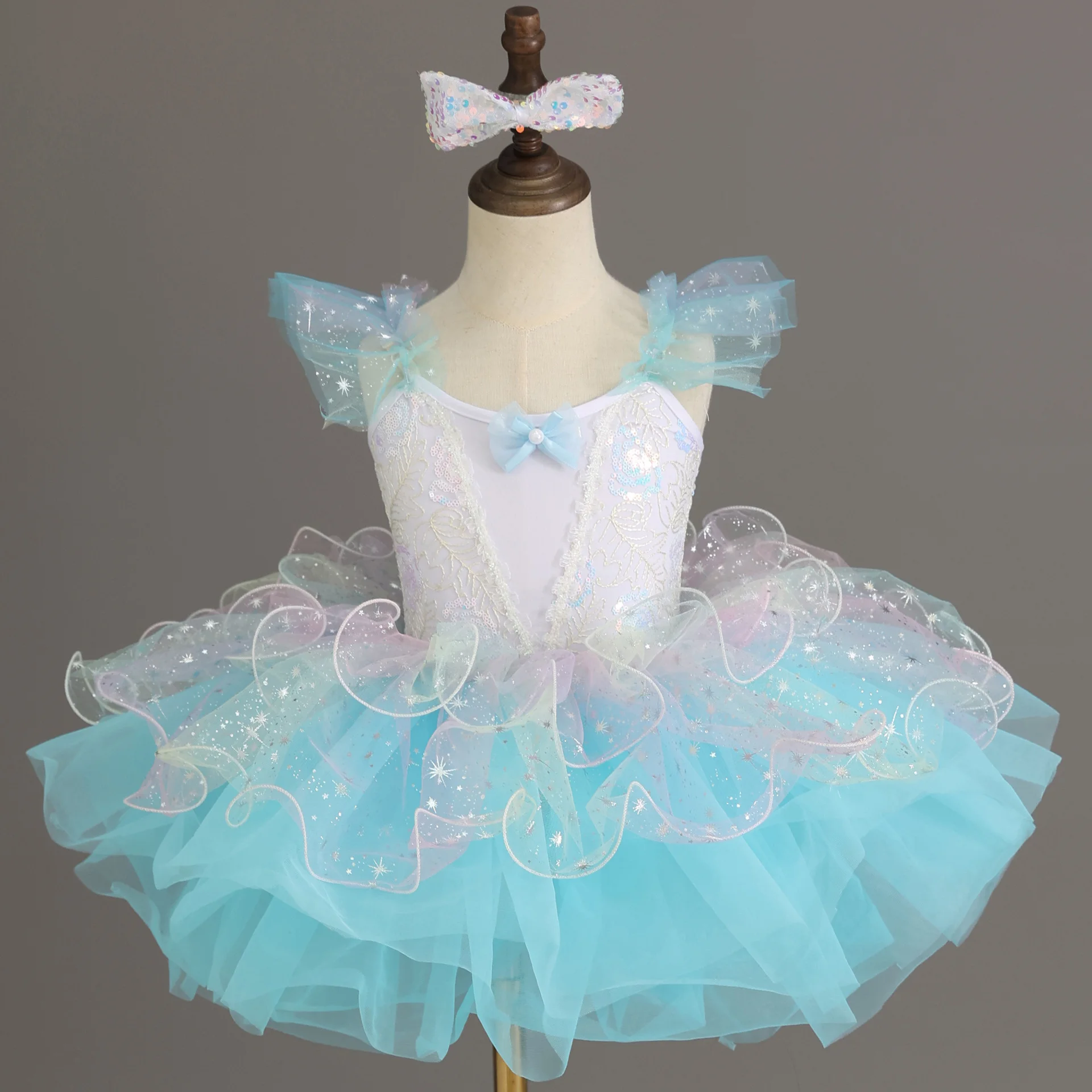 

Girls ballet dress children Boy Gentleman Suits Birthday Party Ballroom Dance Performance Outfit Stage Performance Dancewear