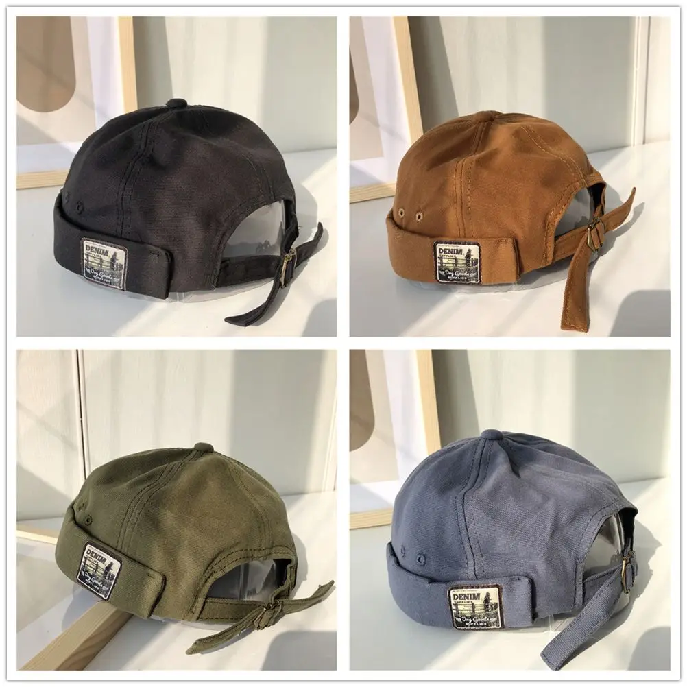 قبعة قطنية قابلة للتعديل للجنسين ، قبعة بونيت أنيقة ، قبعة بطيخ ، قبعة بطيخ ، قبعات بألوان عصرية ، رجال ونساء