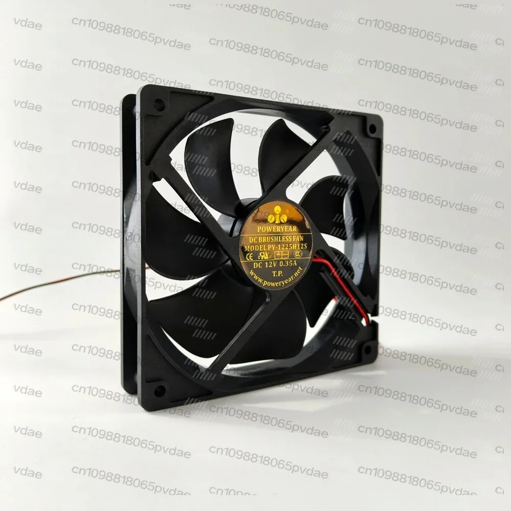 ventoinha-de-resfriamento-poweryear-py-1225h12s-dc12v-035a-12cm-12025-2-fios