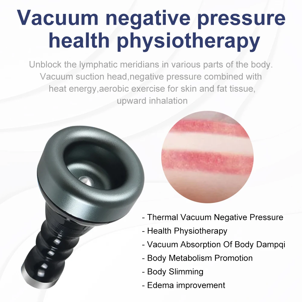 AOKO G8 Vibrating Body Slimming Machine 5 Heads with Vacuum Heating Probe G5 High Frequency Vibrator Weight Loss Fat Reduce