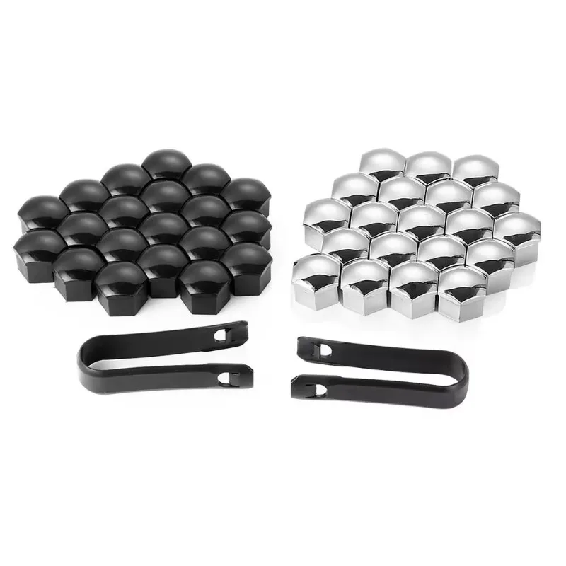 20/40Pcs 17/19/21mm Car Wheel Nut Caps Protection Covers Caps Anti-Rust Auto Hub Screw Cover Car Nut Bolt Exterior Decoration