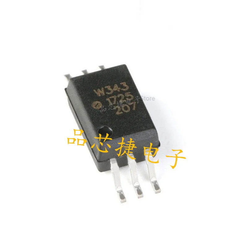 NEW and Original Optocoupler chip, printed w343 sop-6, 5 pieces, acpl-w343-500e, new original product