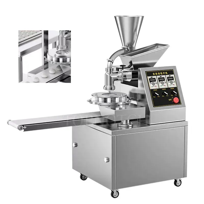 

Bun Machine Fully Automatic Pressed Flour Stuffing Xiao Long Bao Steamed Bread Forming Machine Multifunctional Food Equipment