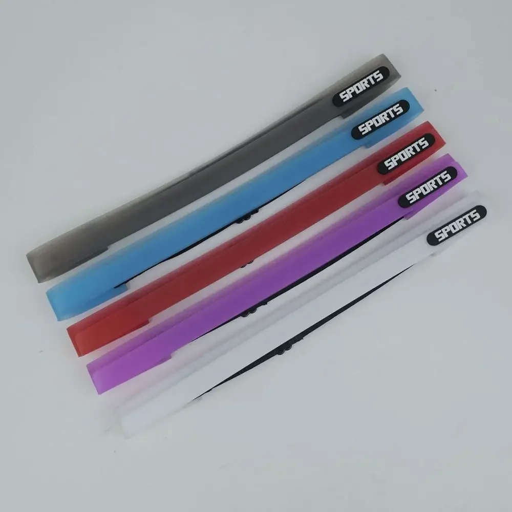 Diadema deportiva de silicona de Color caramelo, banda para el cabello para correr, ciclismo, Yoga, trotar, baloncesto, Fitness, gimnasio