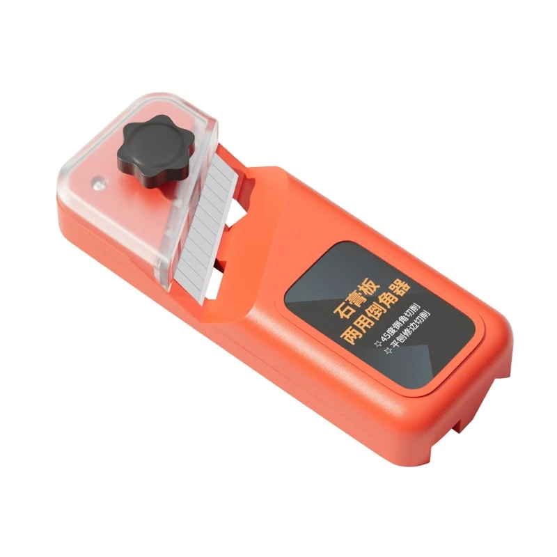 Easy to Use Gypsum Board Bevel Cutter Drywalls Planer 45° 90° Cutting Tool 0XXB