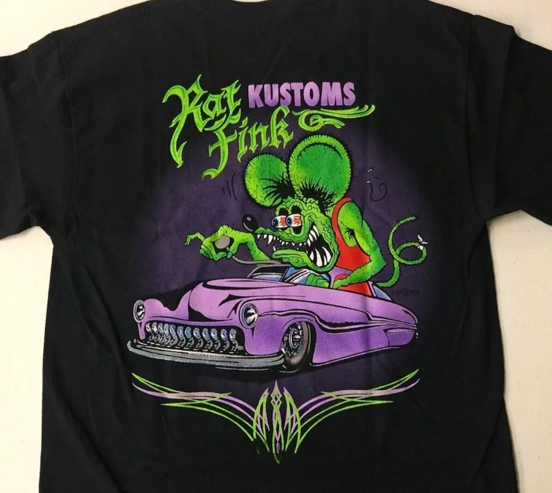 Rat Fink Kustoms Merc T Shirt Ed Big Daddy Roth Size S 5Xl