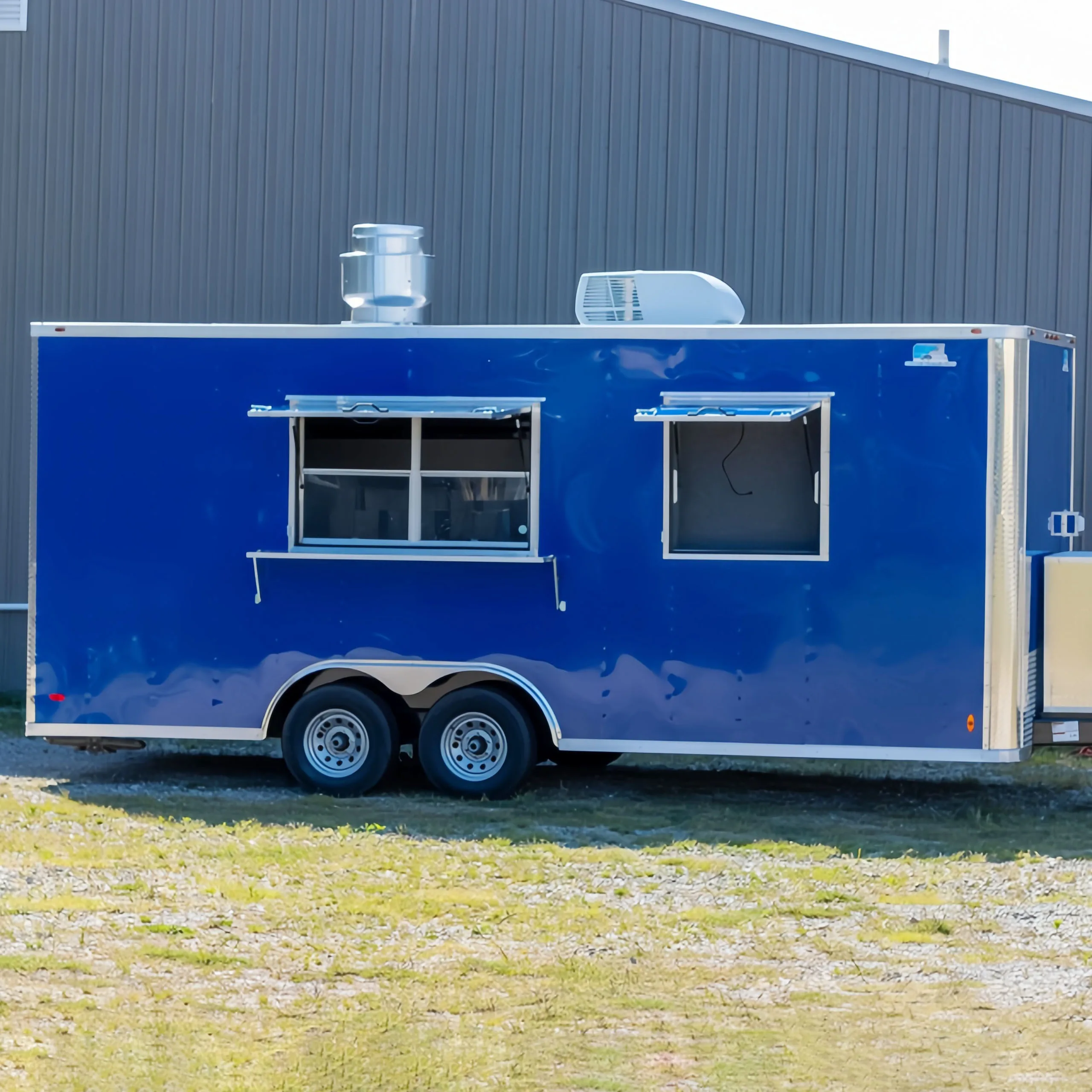

New Outdoor Mobile Food Truck Trailer,Camper Trailer,Ideal for Coffee and Juice Pizza
