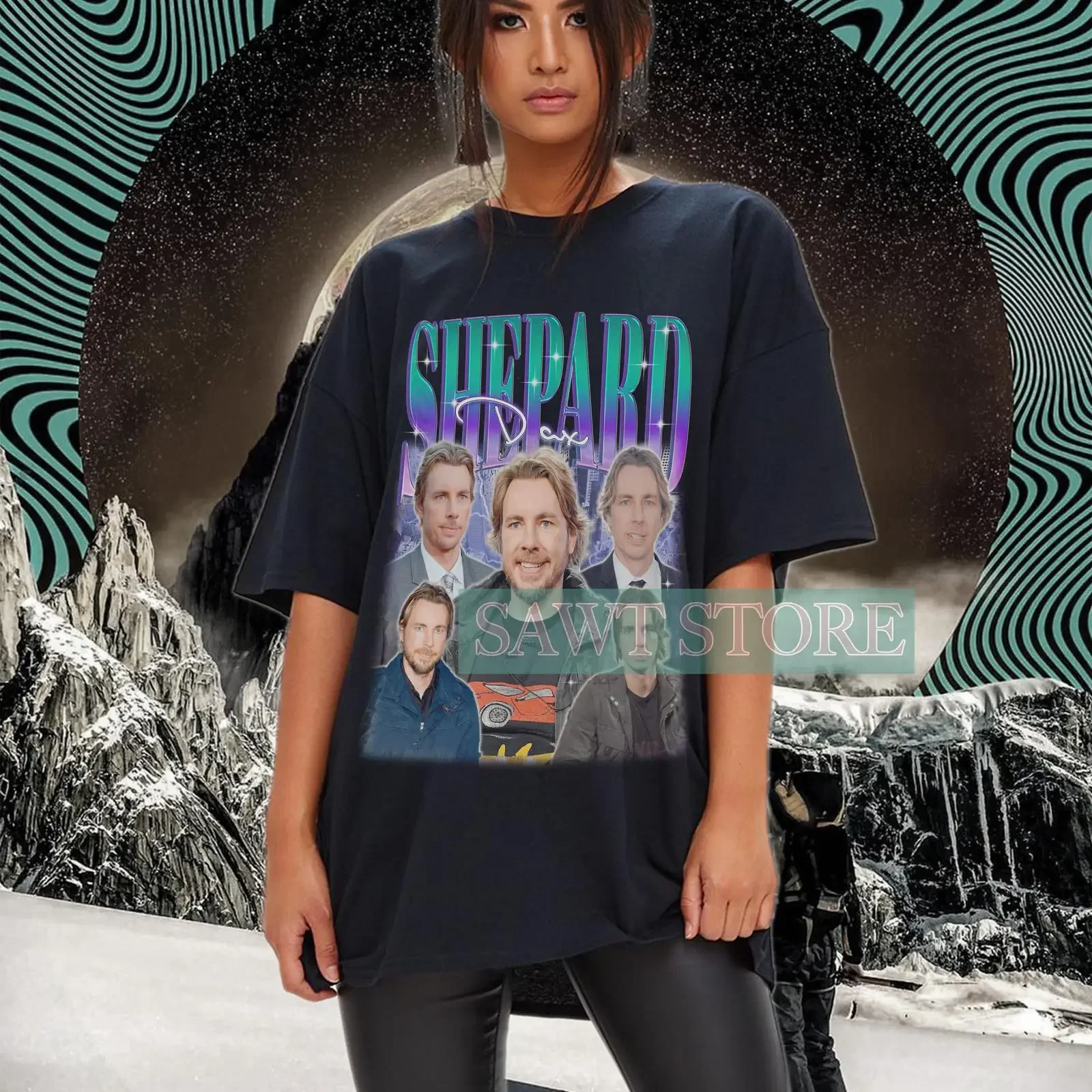 Dax Shepard Retro Actor T Shirt Comedian Vintage Fan Movie Merch  vintage Washed Unisex Breathable Stylish graphic Versatile