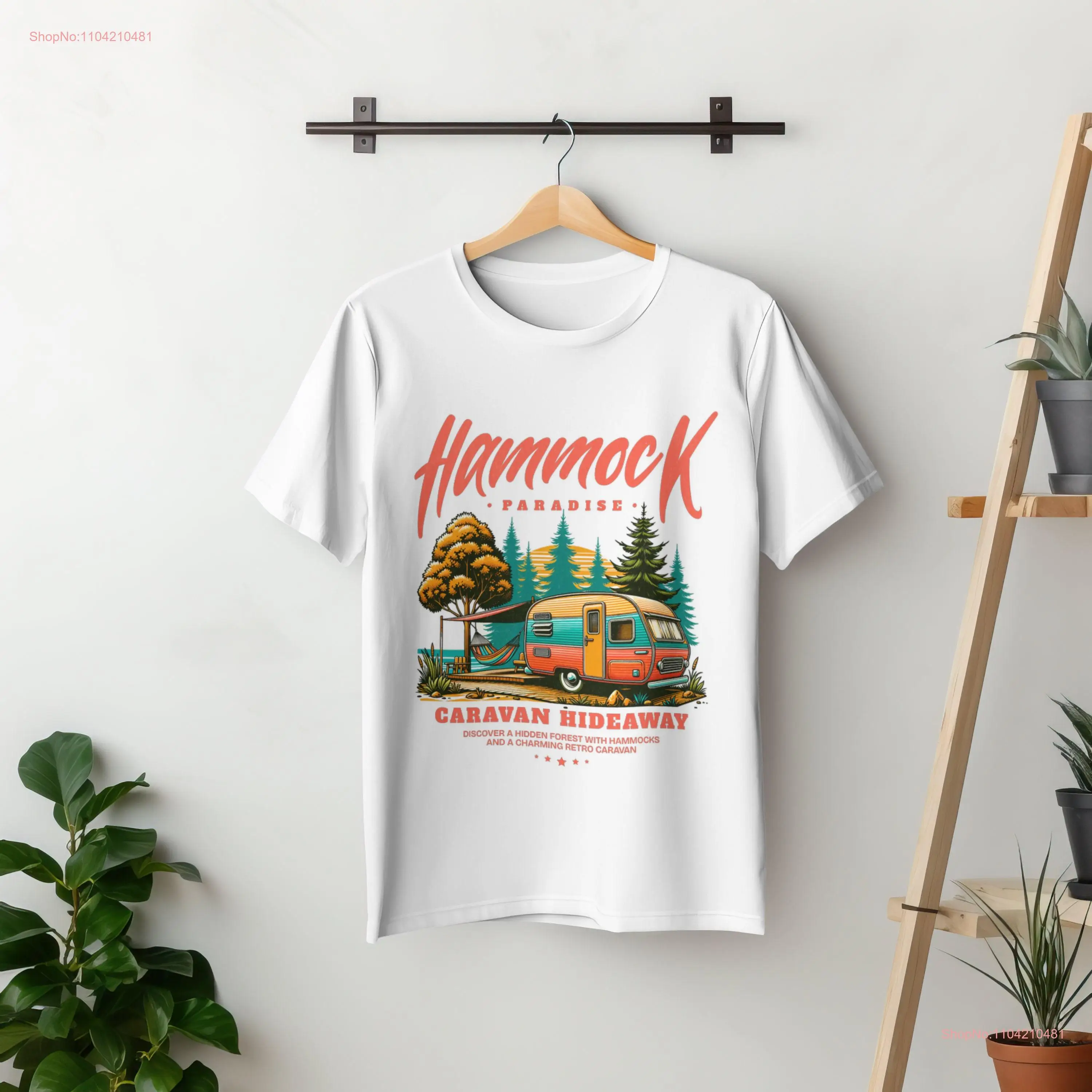 Hammock Paradise T shirt Lounging Road Trip Travel Lovers for Adventurers long or short sleeves