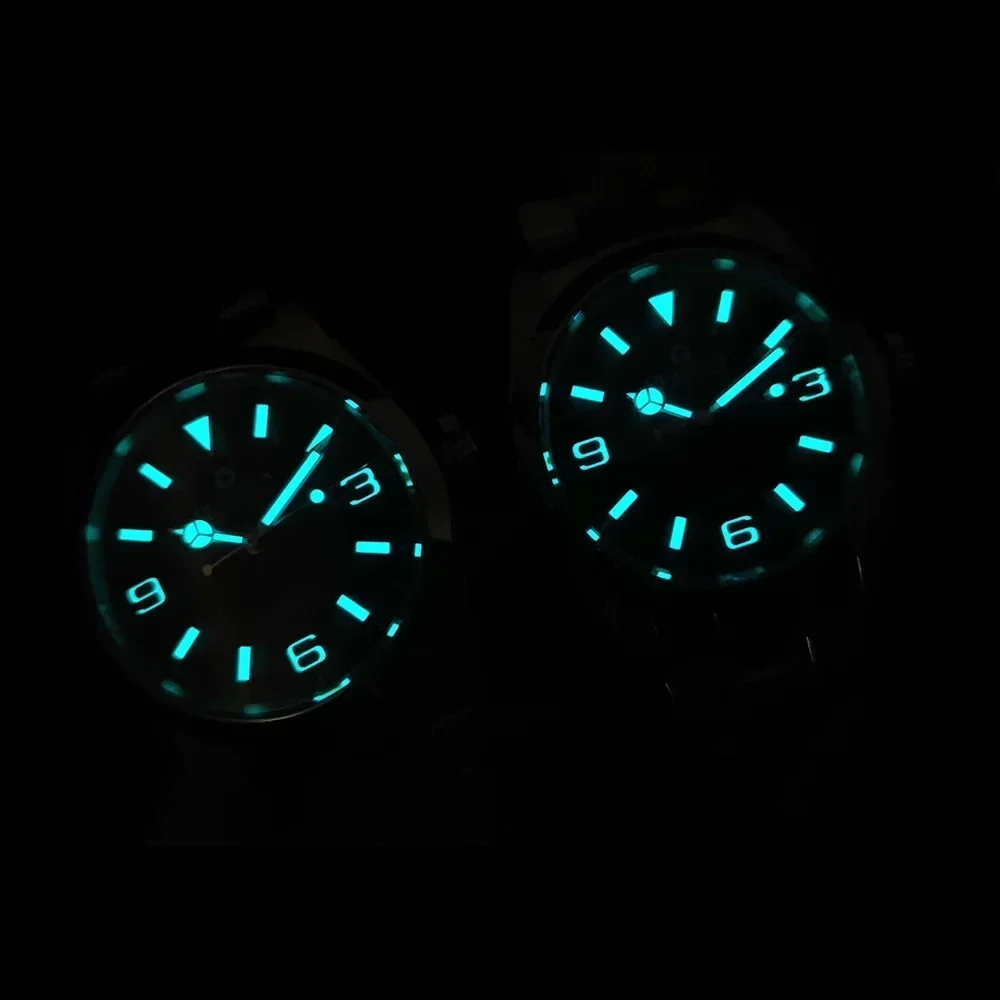 الأخطبوط استكشاف 36 مللي متر ساعة PT5000 SW200 التلقائي الميكانيكية المينا الهاتفي الياقوت كريستال تسلق سلسلة الرجال الفاخرة Watchdives