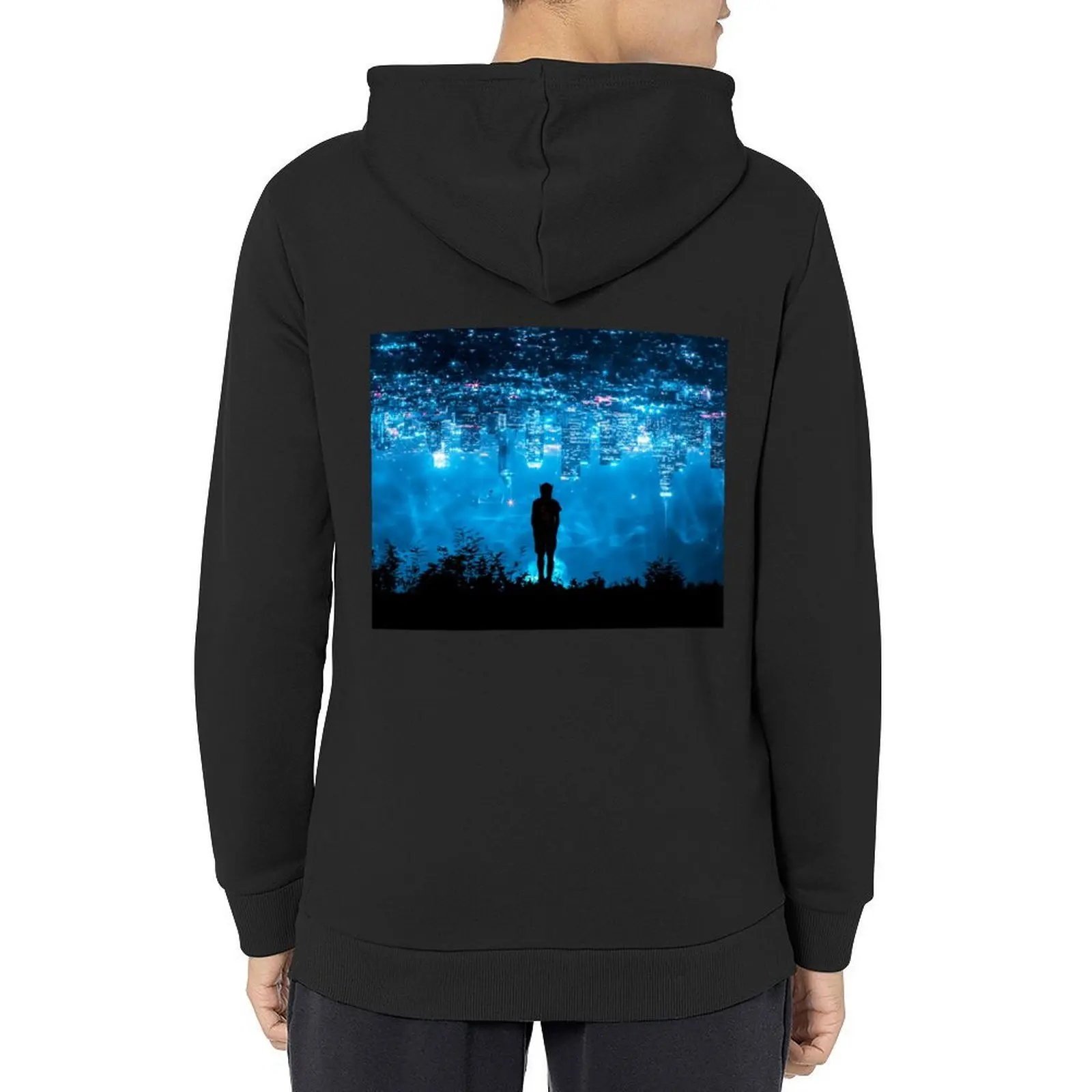 

Sci Fi City Hoodie blouse fashion men men's clothes autumn jacket men hoodies and sweatshirts new