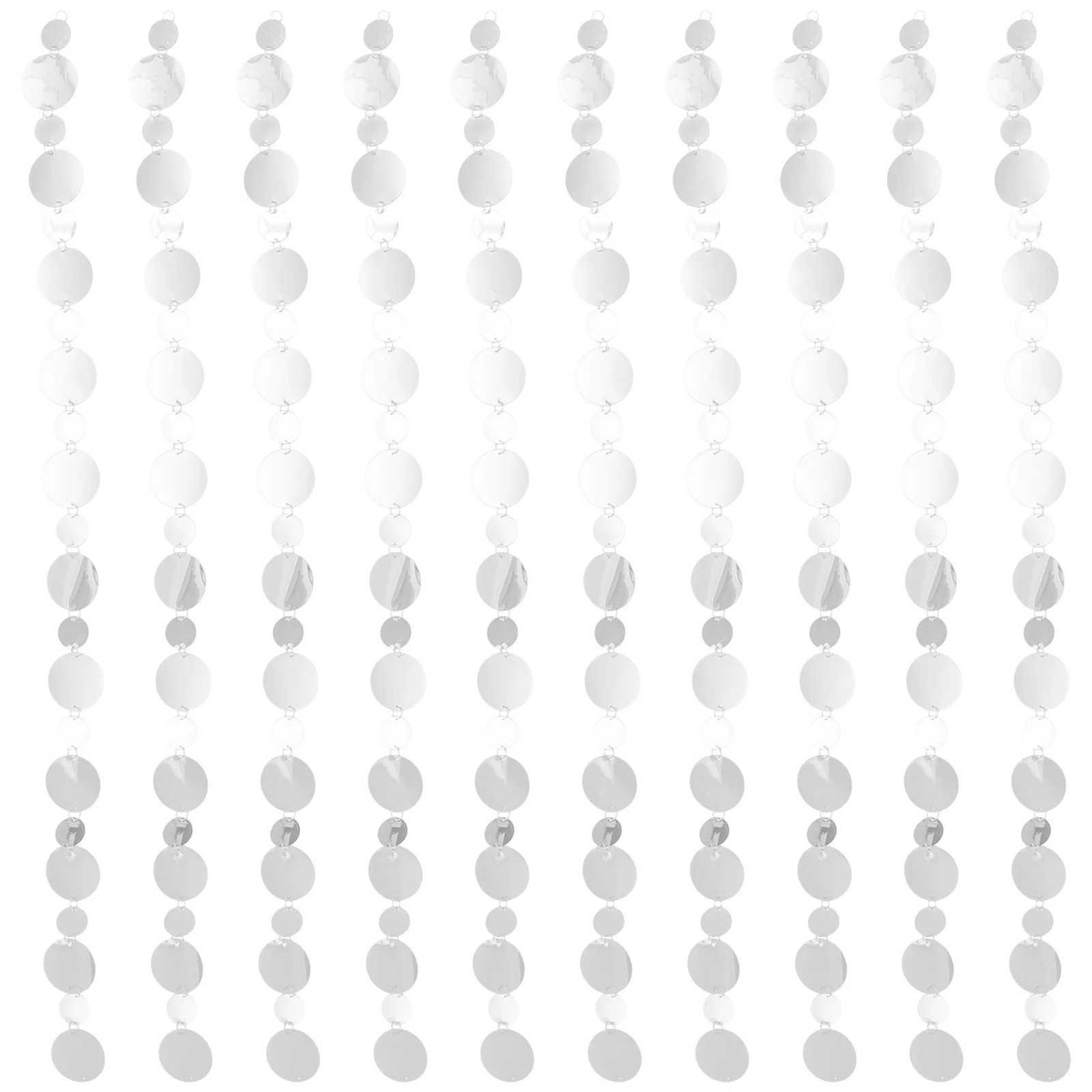 10 قطعة ستارة الترتر مهرجان أنيق معلق الزفاف خلفية الديكور المشهد تخطيط الدعامة إمدادات الزفاف الترتر الستار #4