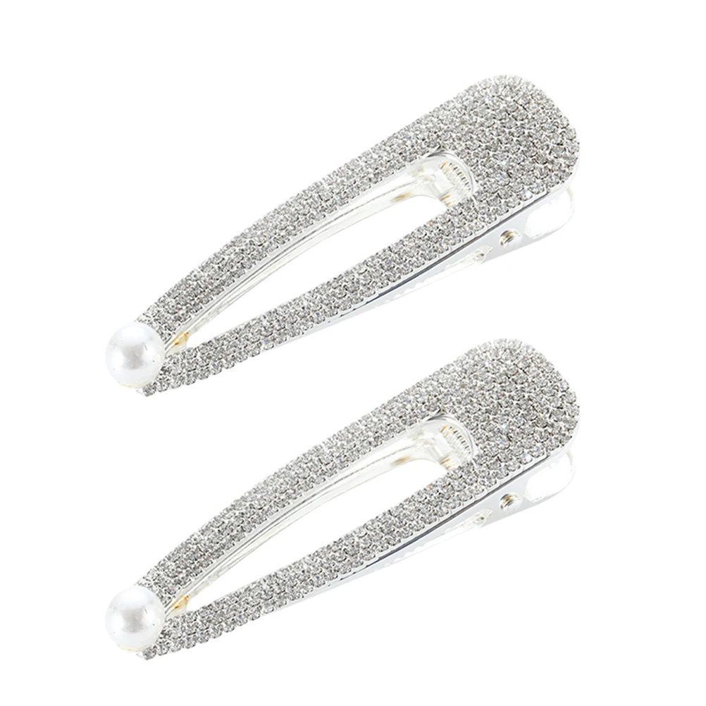 

2 шт., заколки для волос с жемчугом, аксессуары со стразами, легкие удобные заколки для волос на свадьбу, выпускной, заколки для укладки невесты, уход за волосами