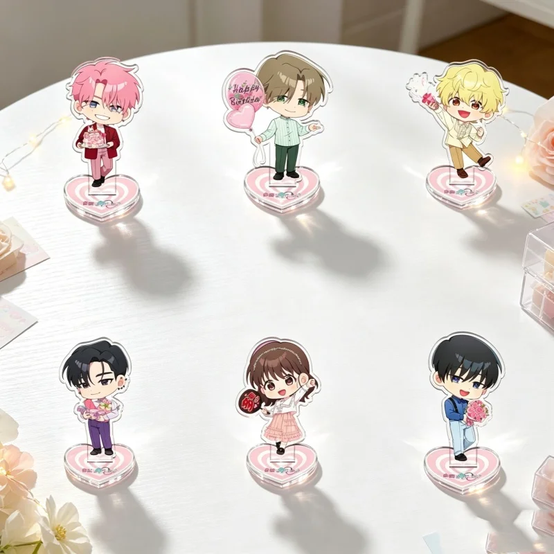 Acrylic Stand Figure Tamon's B-Side 10CM Bedroom Decoration Utage Kinoshita Tamon Fukuhara Natsuki Ishibashi Bedroom Decorative