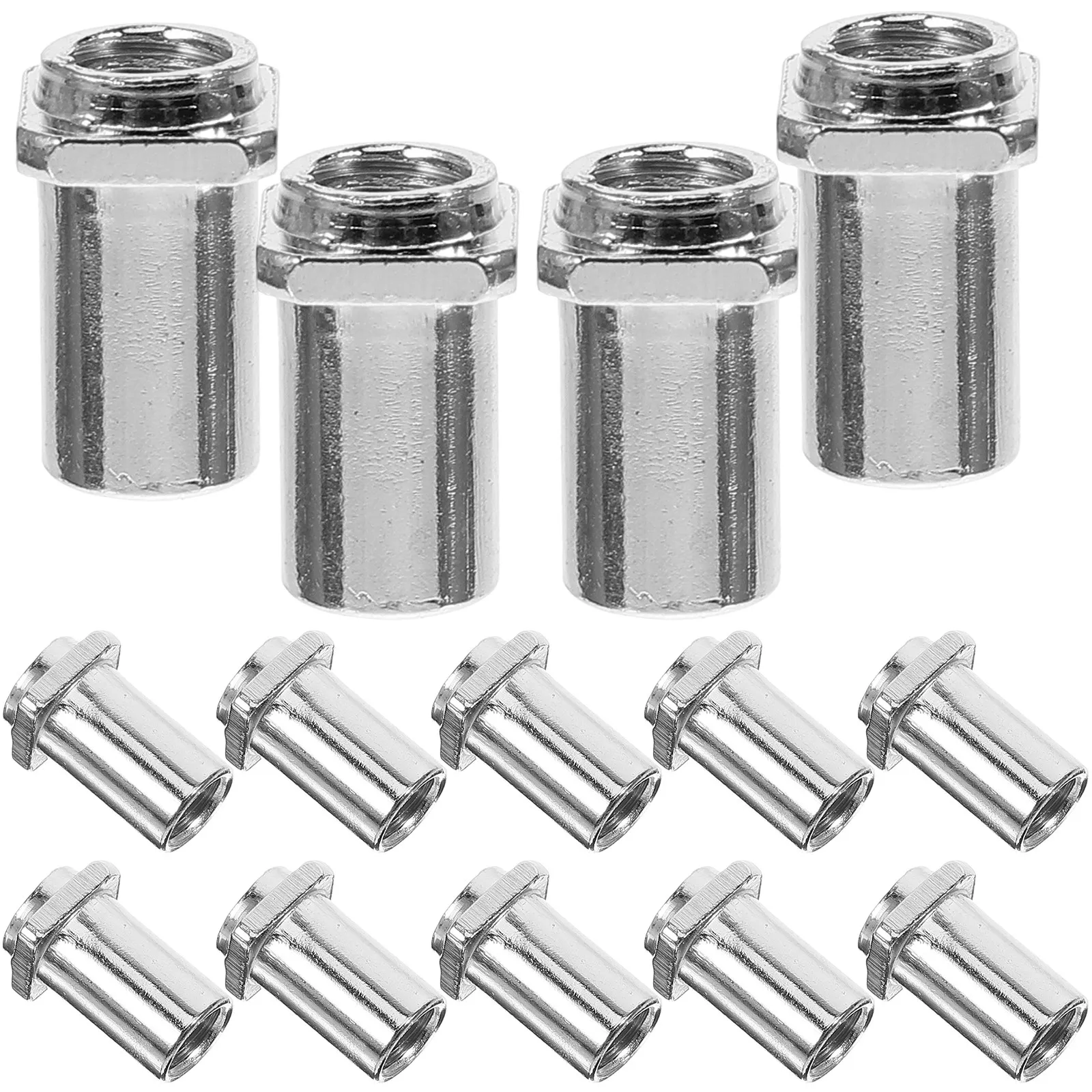 

20Pcs Drum Swivel Nut 6mm Replacement Durable Tom Lug Spare Part Floor Drum Supply Swivel Nuts Spare Part for Tom Lug