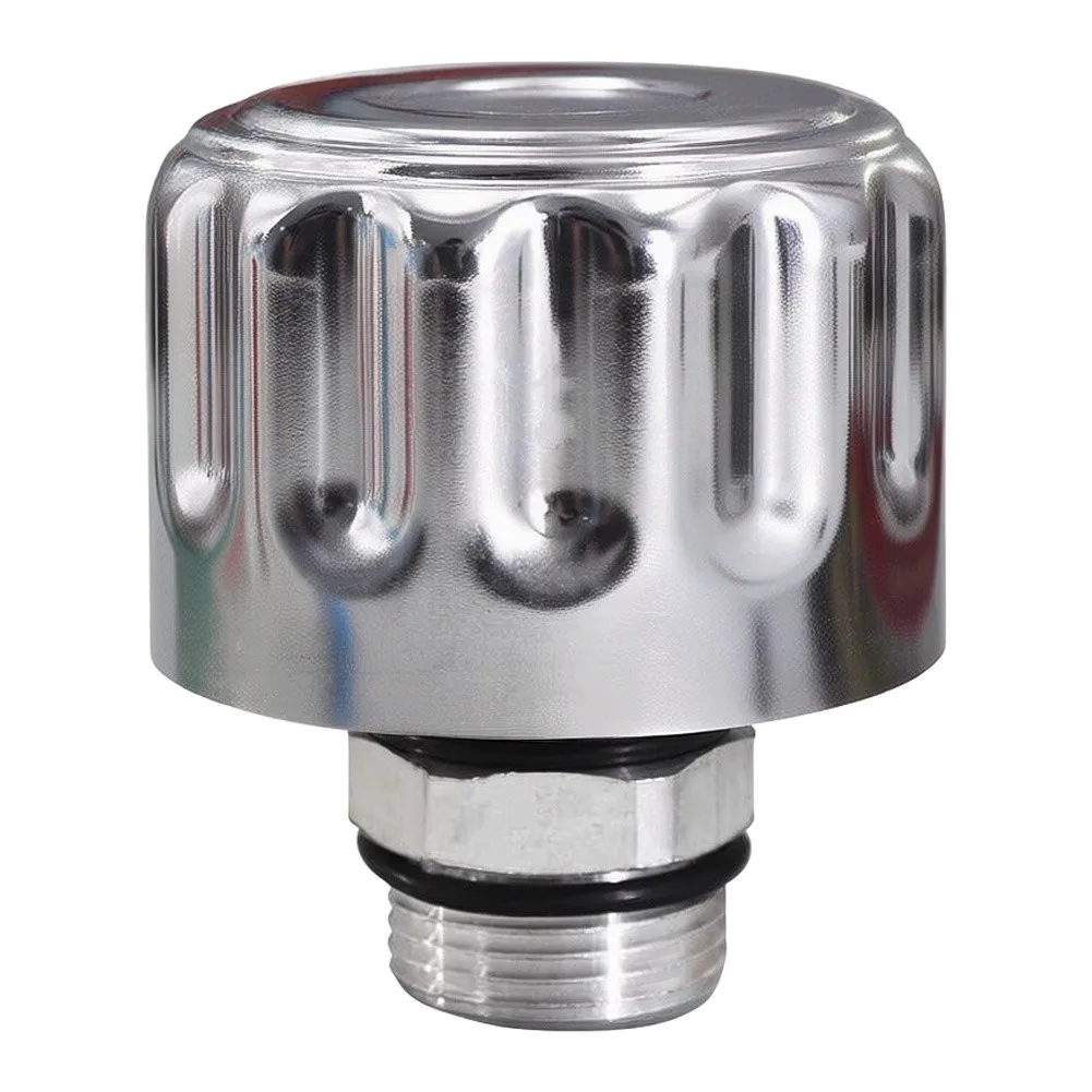 1 NPT For Breather Cap for Hydraulic Systems Featuring 40 Micrometer Air Filter Carbon Steel and Aluminum Construction