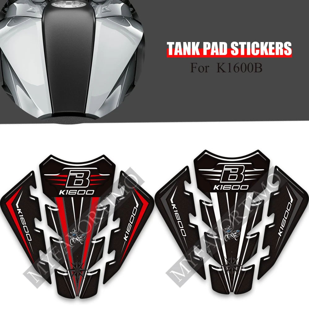 

Motorcycle Gas Fuel Oil Kit Tank Pad Stickers Decals Protection Fairing Fender Cases Luggage Trunk K 1600 B For BMW K1600B K1600