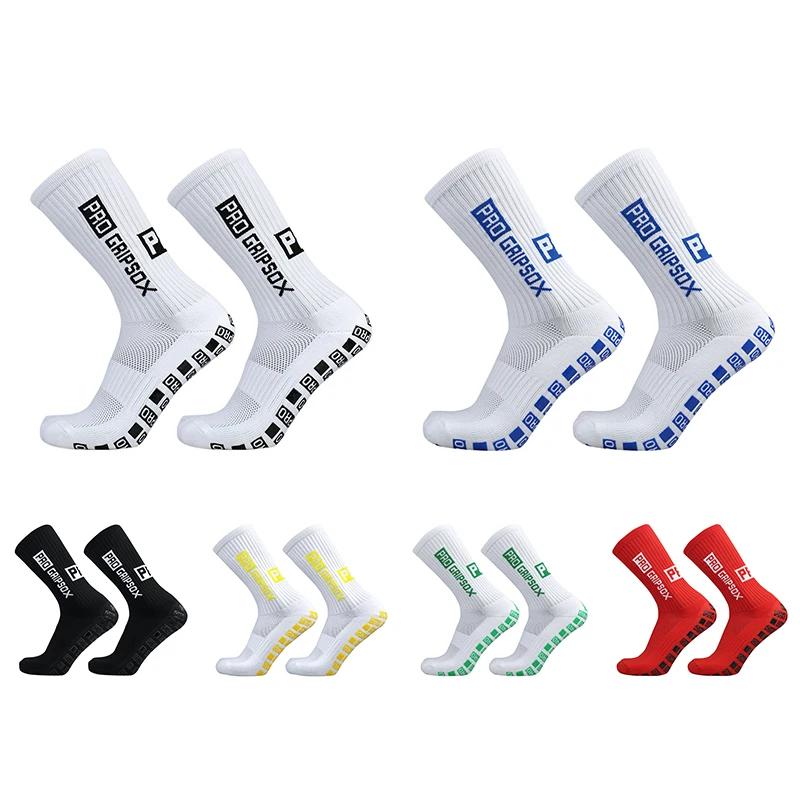 

Новые силиконовые противоскользящие впитывающие пот носки PRO, футбольные носки с надписью PRO для мужчин и женщин, спортивные носки для тренировок на открытом воздухе