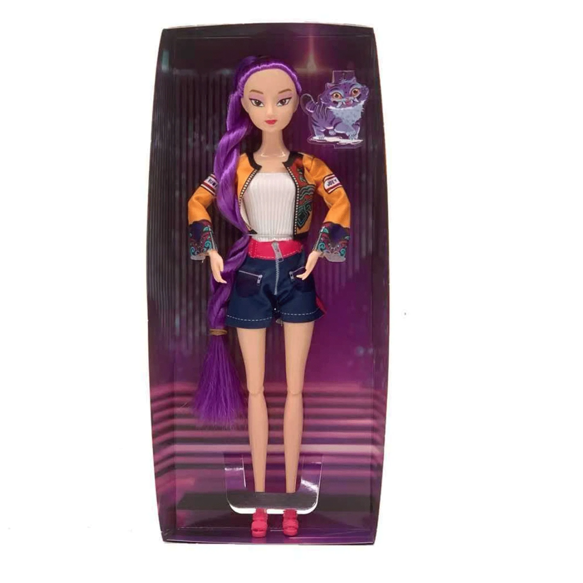 Nouveau Anime KPop chasseurs de démons poupée vinyle jouet Rumi Mira zoi personnage masque en vinyle figurine cadeau d'anniversaire Fan Club filles cadeaux de noël