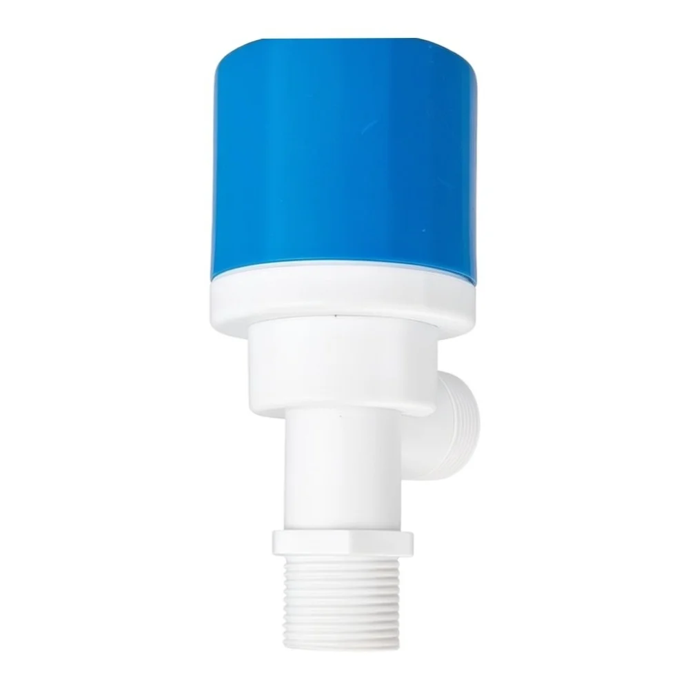 Compact Automatic Float Valve for Water Tanks 12.25x5.8x2.5cm Blue Nylon Safe Material for Drinking Water Systems