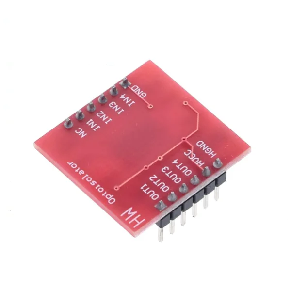 TLP281 4-channel optocoupler isolation high and low level expansion board electronic building block module