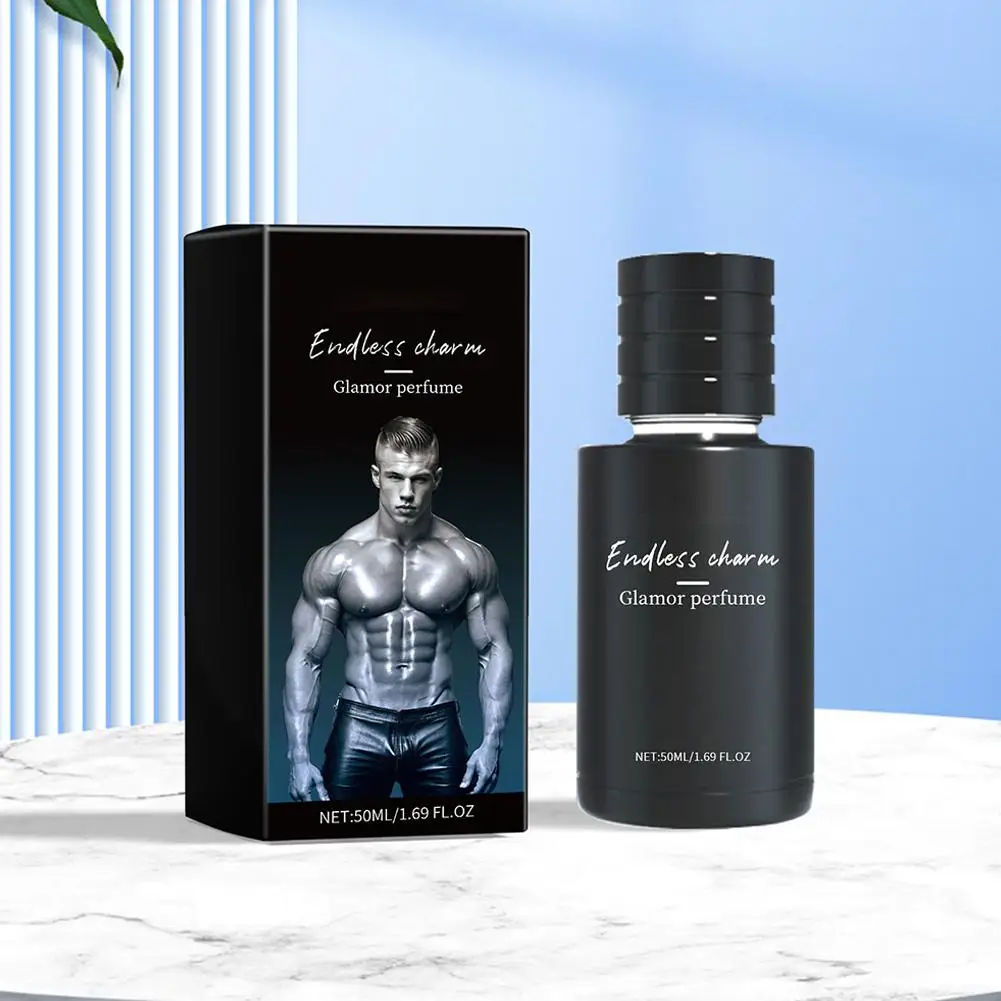 50ML Cupido Charm Toilette para hombres, Perfume de larga duración, Fragancias de colonia de hipnosis Aromas mejorados Perfume de feromonas