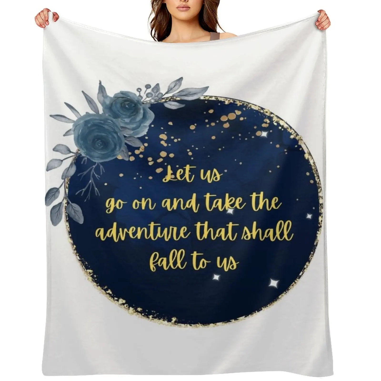 

Let us go on and take the adventure that shall fall to us -Narnia Throw Blanket Thin Vintage blankets and throws Blankets