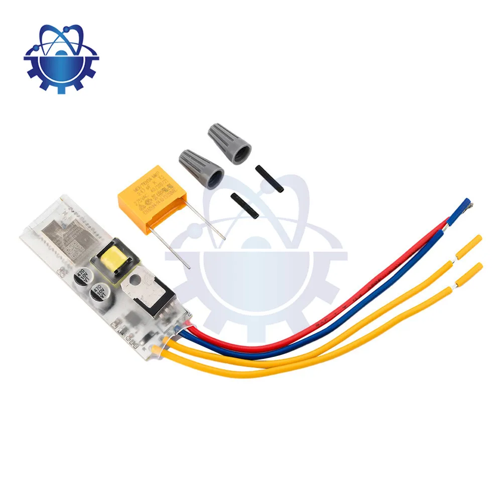 AC 220V Smart Switch One Switch Dual Control Module Single Firewire Blue Mesh Mijia Bluetooth Light Control Switch