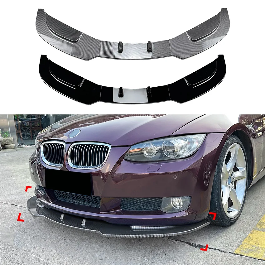 

For Bmw 3 Series E92 E93 320i 330i 320d 2006-2013Car Front Bumper Lip Spoiler Splitter Diffuser Basic Body kits Tuning