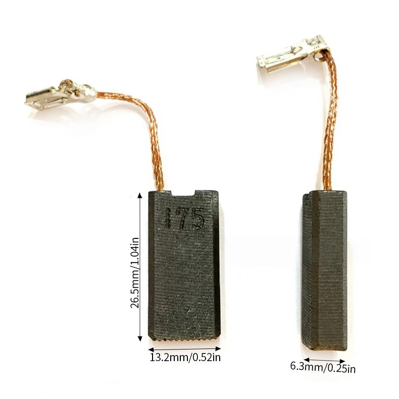 

Угольные щетки CB175 CB171 CB-171 194990-8 194412-8 (4 шт.) для Makita HR4510C HR5210C HM1111C, запчасти для электроинструментов