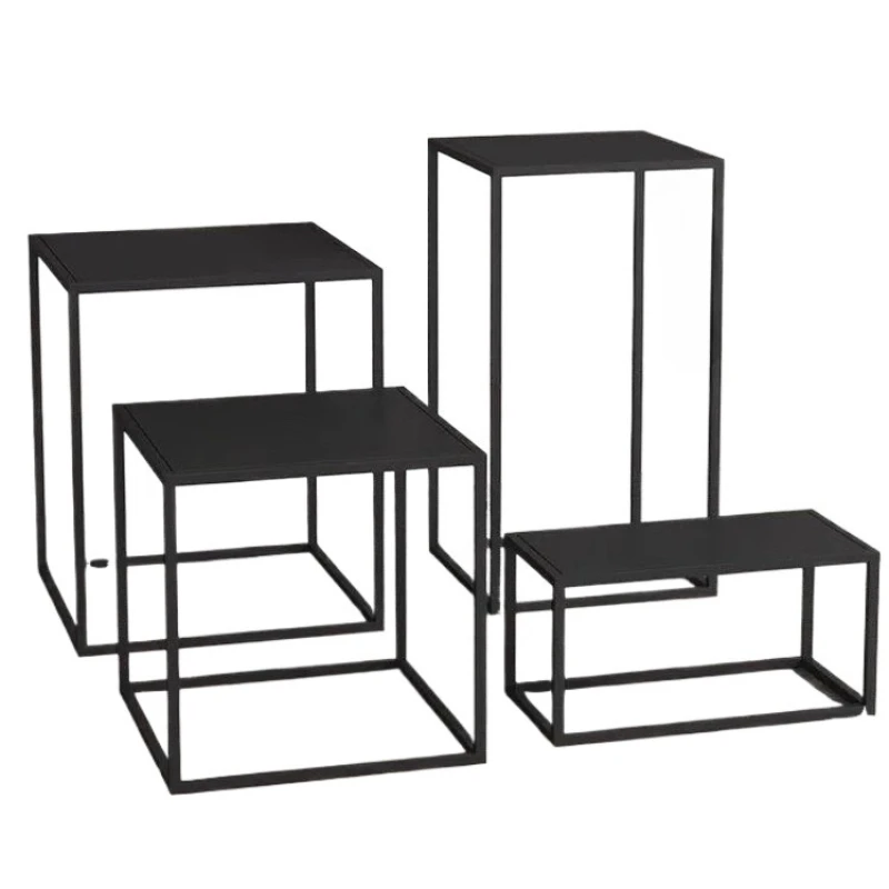 

Wrought iron flower stand rack indoor and outdoor living room floor-to-ceiling flower pot bracket