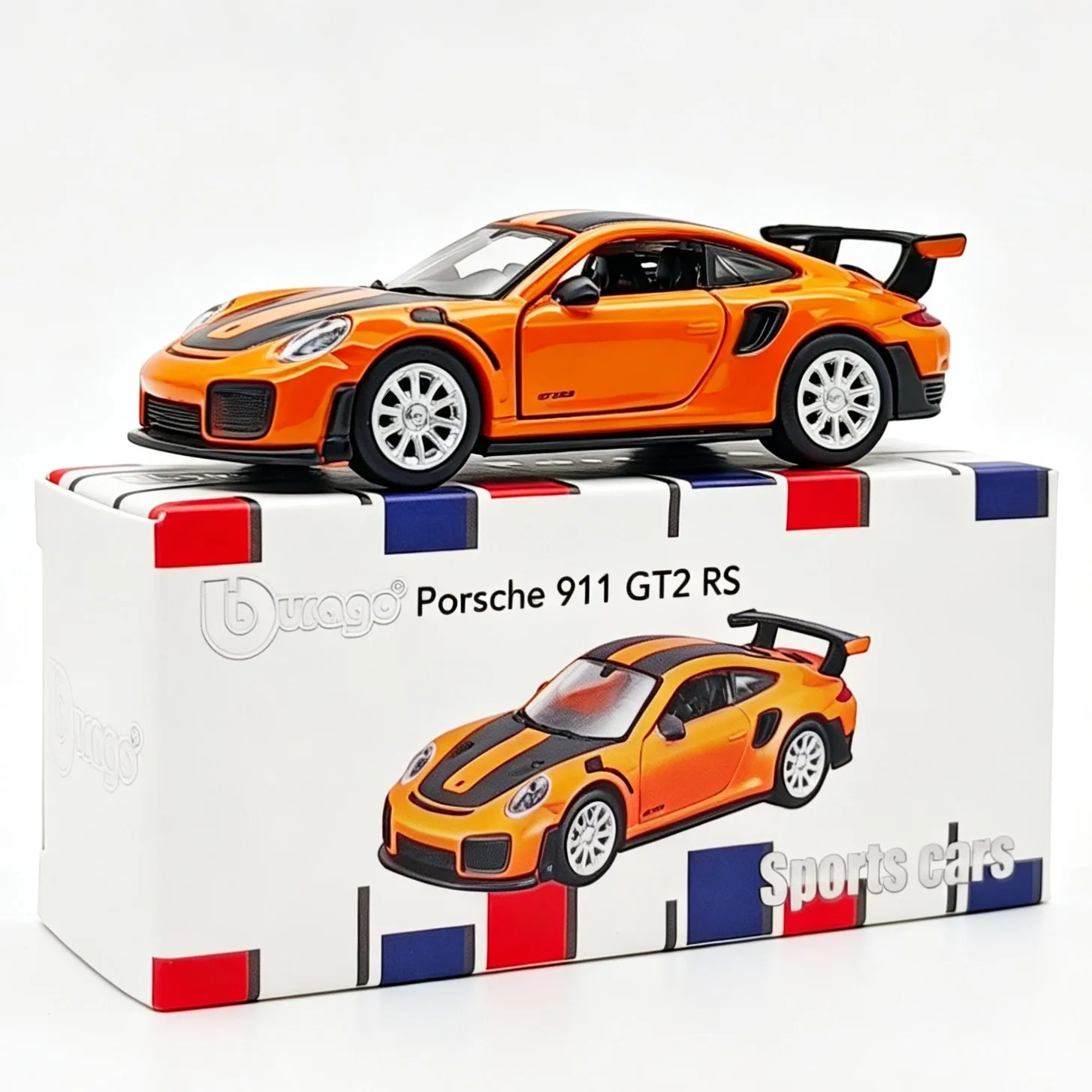 Bburago 1:64 Ferrari Diecast Car Model Porsche 911 Mercedes-Benz Collectible Alloy Vehicle Toy Lamborghini Birthday Gift view 4