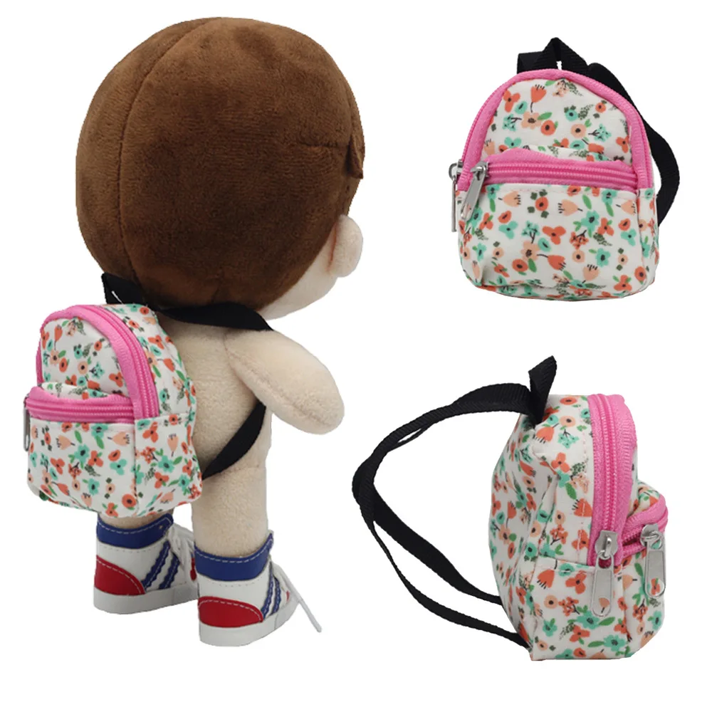 Original OB11 BJD Doll Decor Bag Anime Figurine Cute Backpack Keychain Body Figure Miniature Accessories Toys Gift